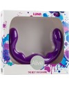 ALIVE LUNA DILDO DOBLE PENETRACION SILICONA VIOLETA 25 CM