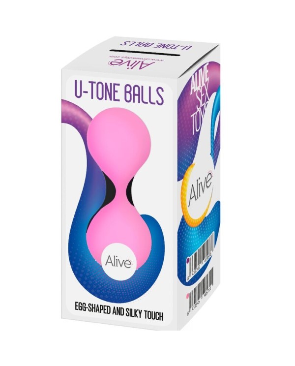 ALIVE UTONE BOLAS ROSA