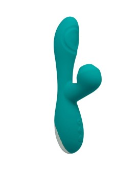 ALIVE - CARIBBEAN SHINE VIBRADOR & SUCCIONADOR AZUL