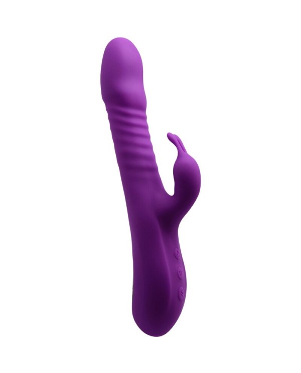 ALIVE ROMAX VIBRADOR RABBIT SILICONA VIOLETA