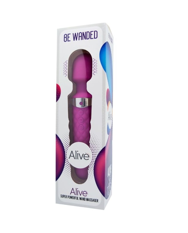 ALIVE BE WANDED MASAJEADOR VIBRADOR VIOLETA