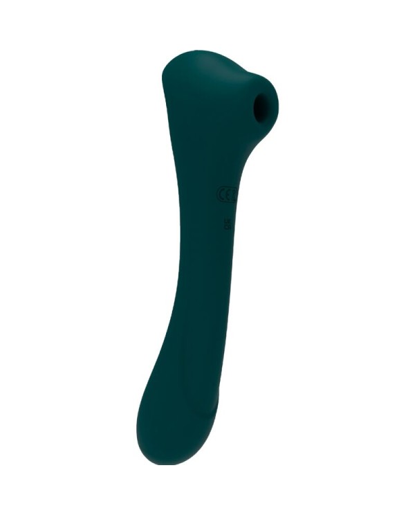 ALIVE QUIVER SUCCIONADOR VIBRADOR VERDE