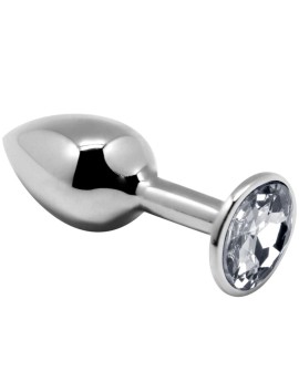 ALIVE - ANAL PLEASURE MINI PLUG METAL BLANCO TALLA S