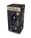 ALIVE ANAL PLEASURE MINI PLUG METAL NEGRO TALLA M