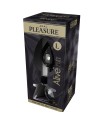 ALIVE ANAL PLEASURE MINI PLUG METAL NEGRO TALLA L