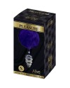 ALIVE ANAL PLEASURE PLUG ESPIRAL METAL POMPON VIOLETA OSCURO TALLA S