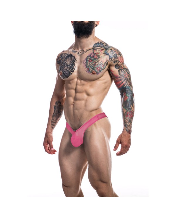 CUT4MEN TANGA CON REALCE FUCSIA XL