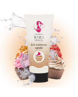 KIKÍ TRAVEL GEL DESLIZANTE SABOR A TARTA AMERICANA CUPCAKE 50 ML