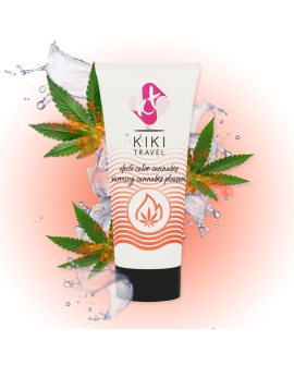 KIKÍ TRAVEL GEL DESLIZANTE SABOR A CANNABIS EFECTO CALOR INTENSO 50ML