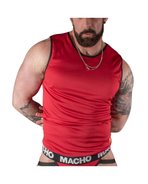 MACHO CAMISETA ROJA L XL