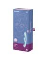 SATISFYER TRIPLE OH VIBRADOR HiBRIDO AZUL