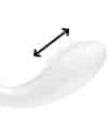 SATISFYER RRROLLING PLEASURE VIBRADOR PUNTO G BLANCO