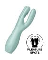 SATISFYER THREESOME 3 VIBRADOR VERDE