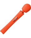 FUN FACTORY VIM WAND RUMBLE VIBRADOR RECARGABLE SILICONA NARANJA