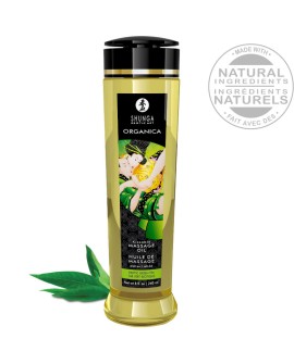 SHUNGA - ACEITE DE MASAJE ORGANICO TE VERDE 240 ML