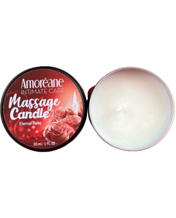 AMOREANE VELA DE MASAJE ETERNAL ROSE 30 ML