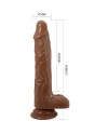 BAILE VIBRADOR REALISTA CON VENTOSA CONTROL REMOTO