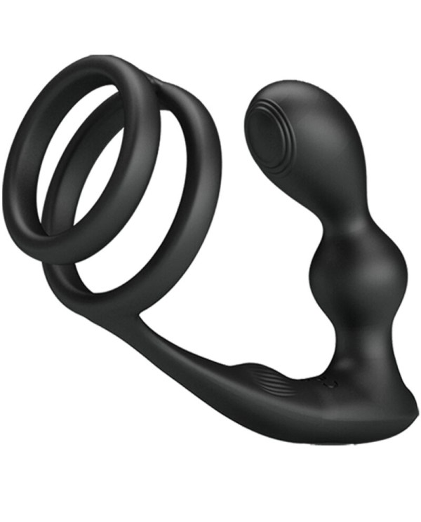 PRETTY LOVE MARSHALL ANILLO PARA PENE PLUG ANAL VIBRATORIO 38 CONTROL REMOTO