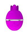 PRETTY LOVE VIBRADOR DE SILICONA REDONDO GEMINI BALL MORADO