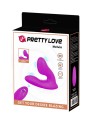 PRETTY LOVE MELVIN MASAJEADOR CLITORIS CON CONTROL REMOTO