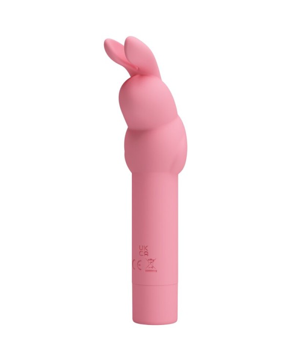 PRETTY LOVE VIBRADOR DE SILICONA CONEJO ROSA GERARDO