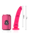 DELTA CLUB TOYS DILDO ROSA SILICONA MEDICA 17 X 3 CM