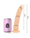 DELTA CLUB TOYS DILDO NATURAL SILICONA MEDICA 20 X 4 CM