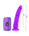 DELTA CLUB TOYS DILDO LILA SILICONA MEDICA 20 X 4 CM