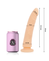 DELTA CLUB TOYS DILDO NATURAL SILICONA MEDICA 23 X 45 CM