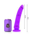 DELTA CLUB TOYS DILDO LILA SILICONA MEDICA 23 X 45 CM