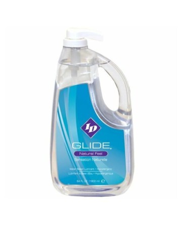 ID GLIDE LUBRICANTE BASE AGUA HIPOALERGENICO NATURAL FEEL 1900 ML