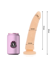 DELTA CLUB TOYS DILDO NATURAL SILICONA MEDICA 20 X 4 CM