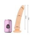 DELTA CLUB TOYS DILDO NATURAL SILICONA MEDICA 23 X 45 CM