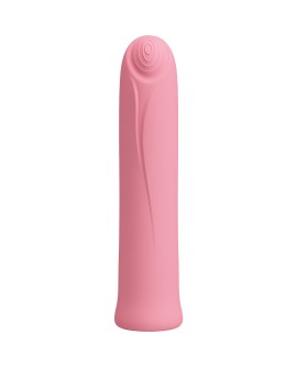 PRETTY LOVE - CURTIS MINI VIBRADOR SUPER POWER 12 VIBRACIONES SILICONA ROSA