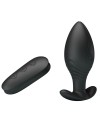 PRETTY LOVE REGINA PLUG ANAL VIBRADOR RECARGABLE NEGRO