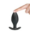 PRETTY LOVE REGINA PLUG ANAL VIBRADOR RECARGABLE NEGRO