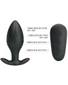 PRETTY LOVE REGINA PLUG ANAL VIBRADOR RECARGABLE NEGRO