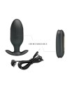 PRETTY LOVE KELLY PLUG ANAL VIBRADOR RECARGABLE NEGRO