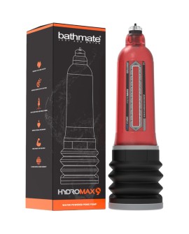 BATHMATE HYDROMAX 9 BOMBA AUMENTO PENE ROJO