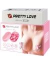 PRETTY LOVE SURPRISE BOX PINZAS ELECTRO ESTIMULACION ROSA