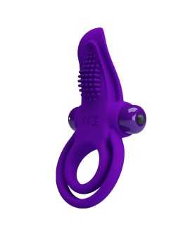 PRETTY LOVE - ANILLO VIBRADOR PARA PENE MORADO