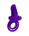 PRETTY LOVE ANILLO VIBRADOR PARA PENE MORADO