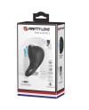 PRETTY LOVE ANILLO VIBRADOR PARA PENE CON LENGUA NEGRO