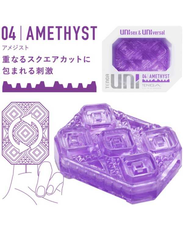 TENGA UNI AMETHYST MASTURBADOR DEDAL