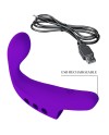 PRETTY LOVE GORGON VIBRADOR DE DEDO RECARGABLE MORADO