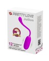 PRETTY LOVE JULIUS HUEVO VIBRADOR IMPERMEBLE RECARGABLE MORADO