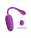 PRETTY LOVE HUEVO VIBRADOR CON TEXTURA MARINA RECARGABLE MORADO