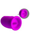 PRETTY LOVE DAISY HUEVO DUAL VIBRADOR RECARGABLE MORADO