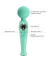 PRETTY LOVE SKYLER VIBRADOR WAND VERDE