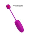 PRETTY LOVE NYMPH HUEVO VIBRADOR CONTROLADO POR APP MORADO